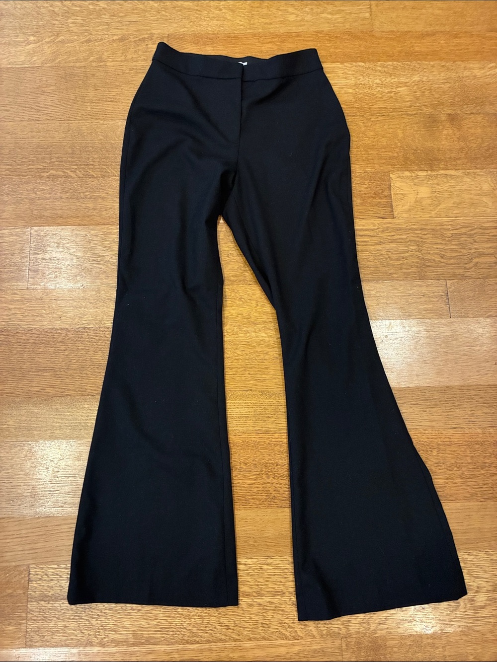 H&M Black Boot-Cut Flare Pants